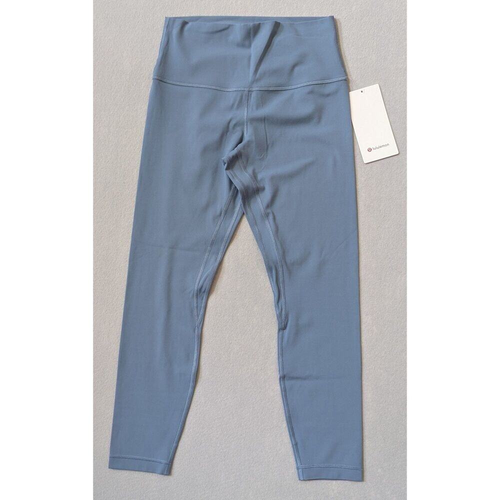 NWT lululemon Align High Rise Pant 25" Steel Blue Size 8